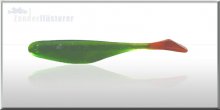 Sea Shad 15cm Farbe cleargrün roter Schwanz 4 Stück