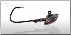 Owner Deep Throat Erie Jig 5 Stück Größe 4/0